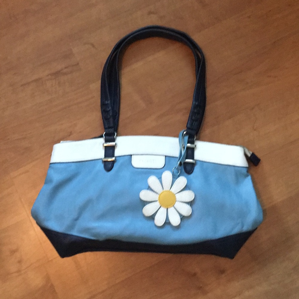 Rosetti Blue and White Purse